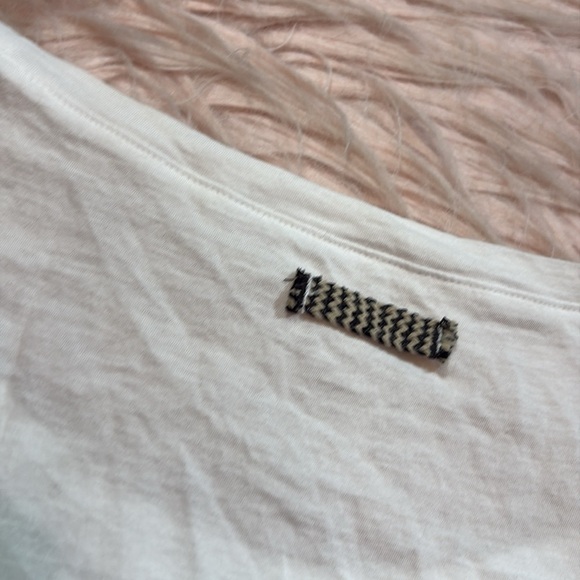 ARCHIVIOB Knitting Club Watercolor Paint White Tank Top sz L - Picture 9 of 9